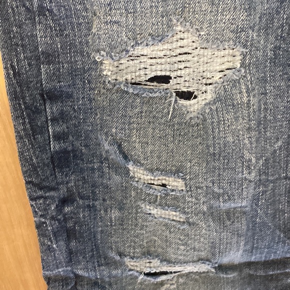 EUC Girls Gymboree Size 10 Distressed Girlfriend Style Denim Jeans - Picture 9 of 14